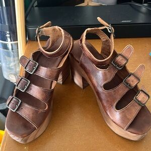 Women’s wood heels